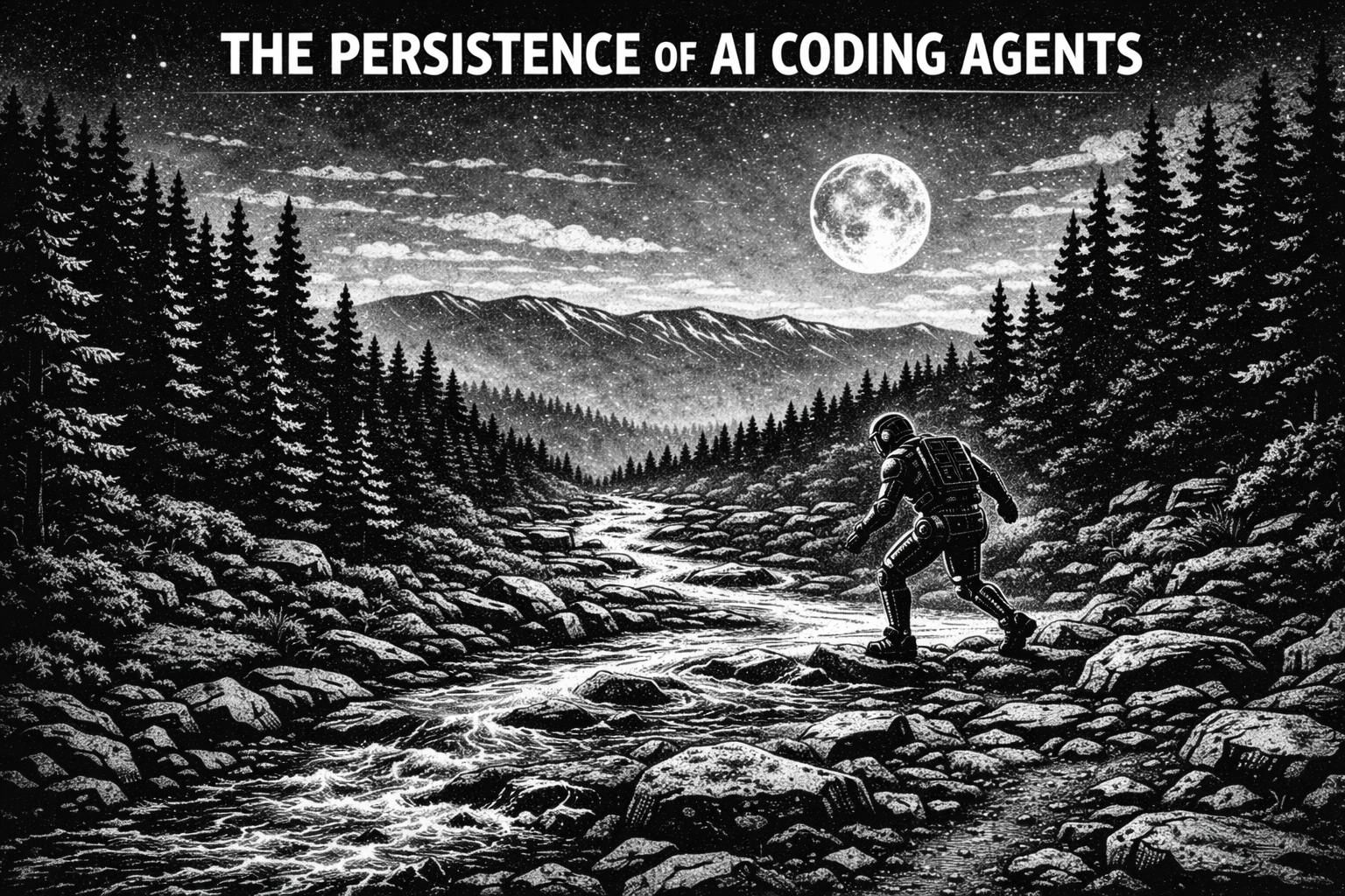 The Persistence of AI Coding Agents